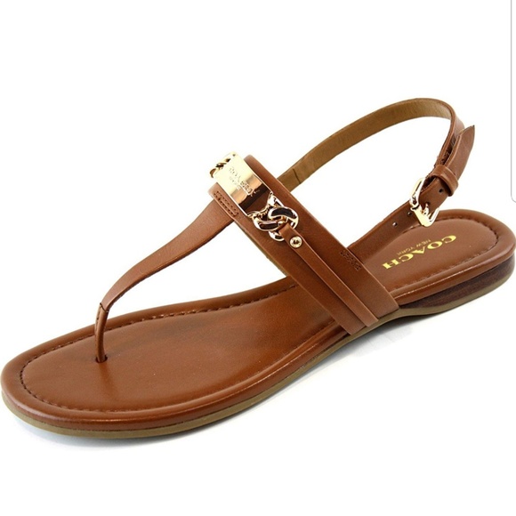 Coach Shoes - Coach Caterine Leather Sandals